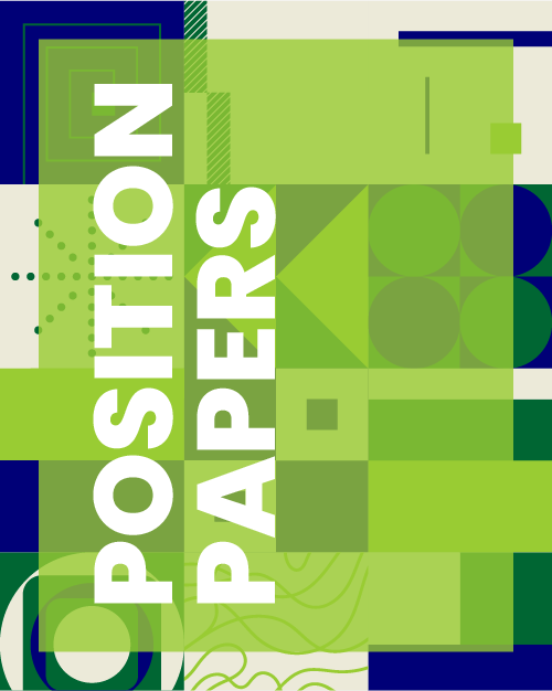 Position paper cover for the respective publication